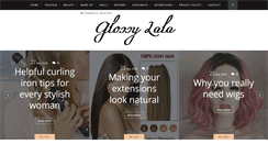 Desktop Screenshot of glossylala.com